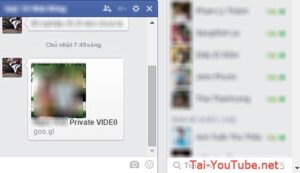Hình 1 - Lưu ý những virus gửi tin nhắn trên facebook kèm avatar