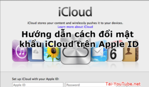 Hình 1 - Hướng dẫn cách đổi mật khẩu iCloud trên Apple ID