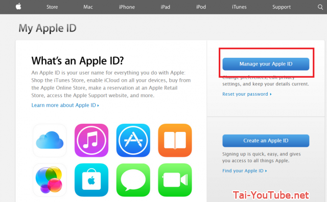 Hình 2 - Hướng dẫn cách đổi mật khẩu iCloud trên Apple ID