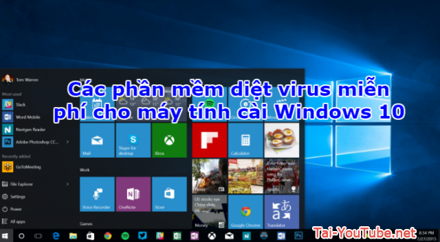 Các phần mềm diệt virus miễn phí cho máy tính Windows 10 + Hình 1