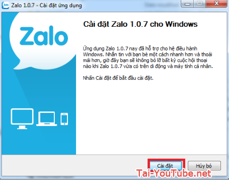 Hướng dẫn tải và cài đặt ứng dụng Zalo cho máy tính + Hình 2