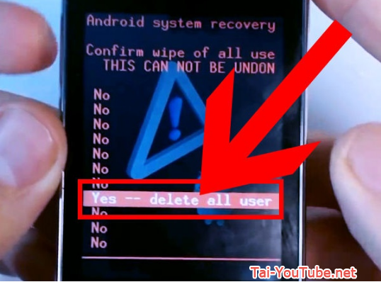 Hướng dẫn khôi phục cài đặt gốc cho hệ điều hành Android + Hình 6